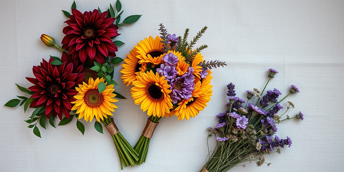 Seasonal bouquet collection